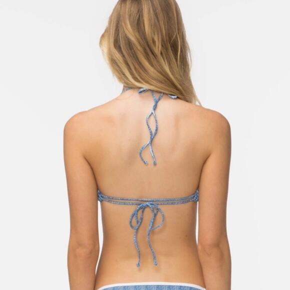 TAVIK SWIMWEAR Cassis Swim Top Off The Grid Blue - Picture 5 of 11